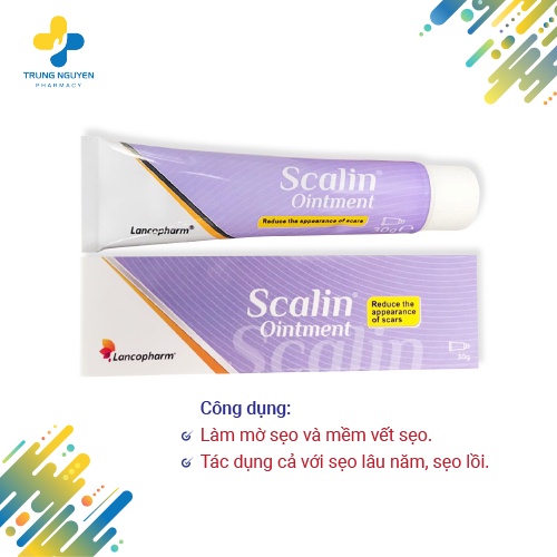 Kem làm mờ sẹo Lancopharm Scalin Ointment (Tuýp 30g)