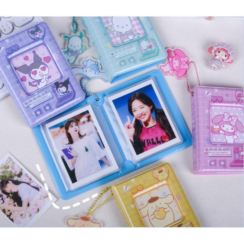 SANRIO Album Ảnh 40 Ngăn 3 Inch Instax Polaroid Bằng PVC Cho Nữ