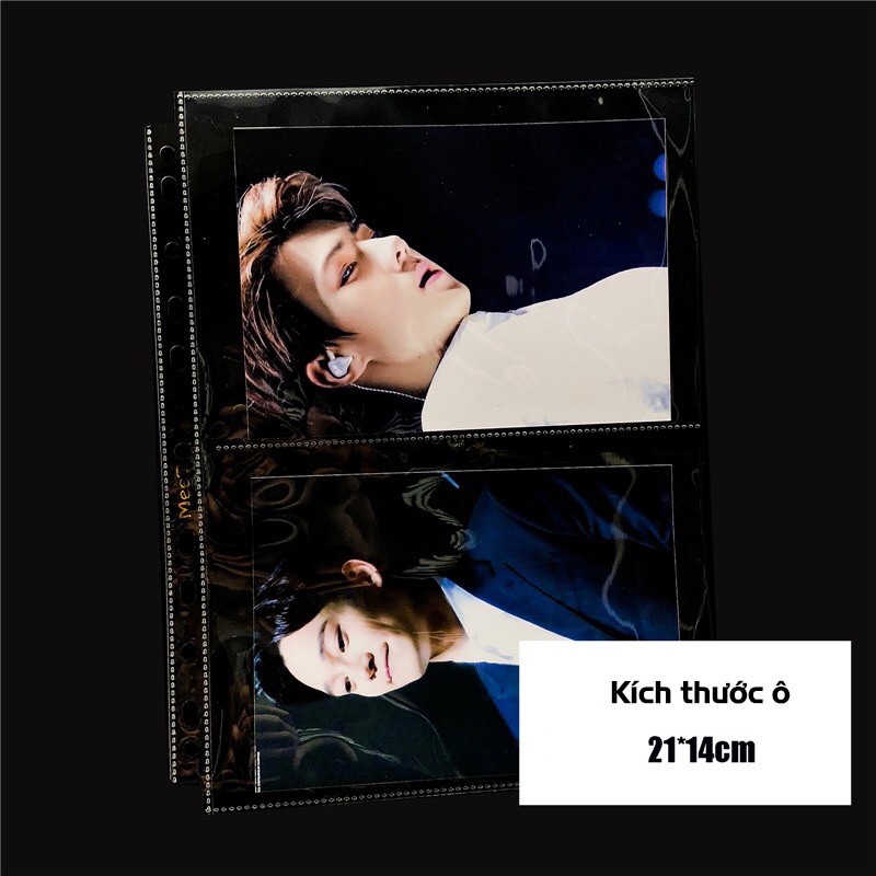 Sheet đựng ảnh card / postcard / poster cho binder