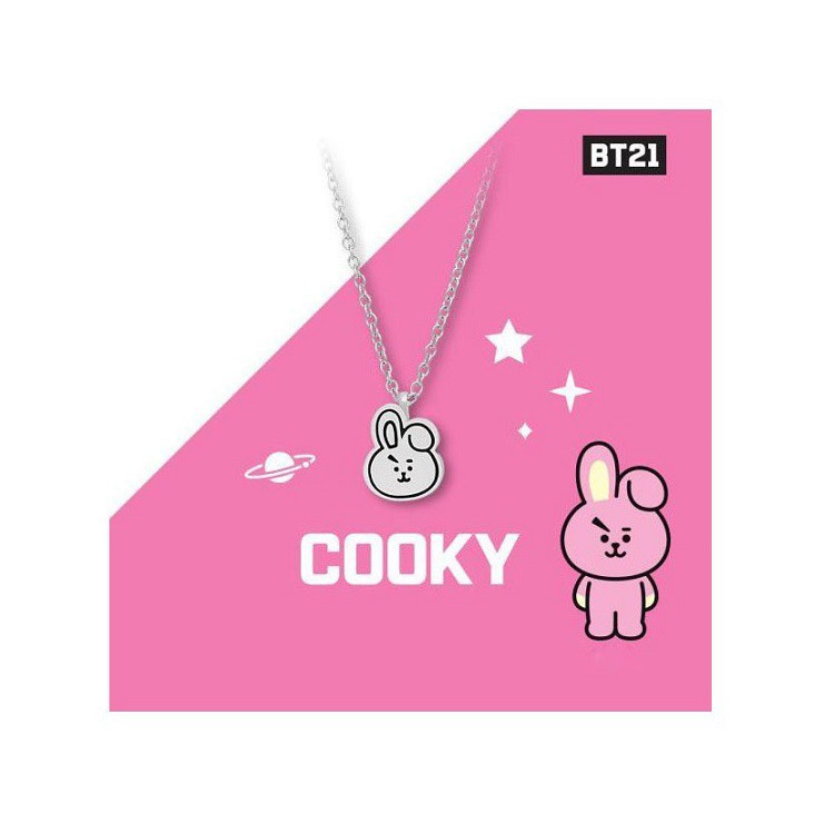 Vòng cổ Mặt Chữ Ký Nhóm Nhạc BTS BT21 COOKY Thời Trang