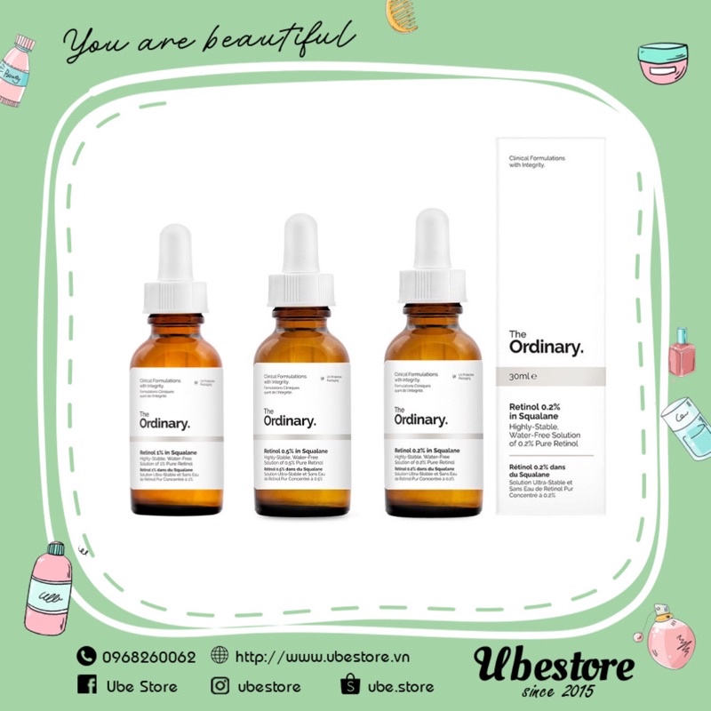 TINH CHẤT THE ORDINARY RETINOL IN SQUALANE