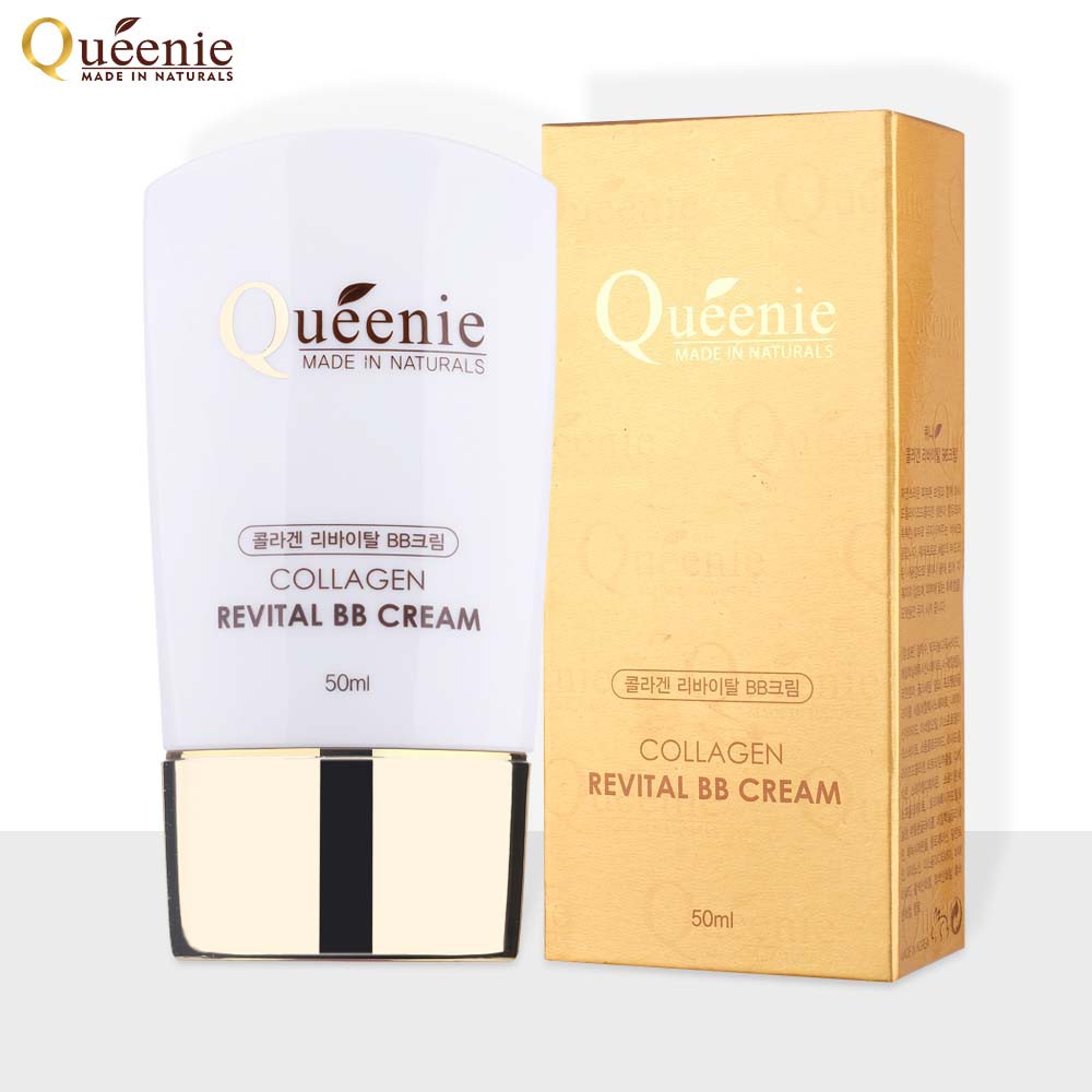  Kem trang điểm trắng da Queenie che phủ khuyết điểm hoàn hảo 50ml
