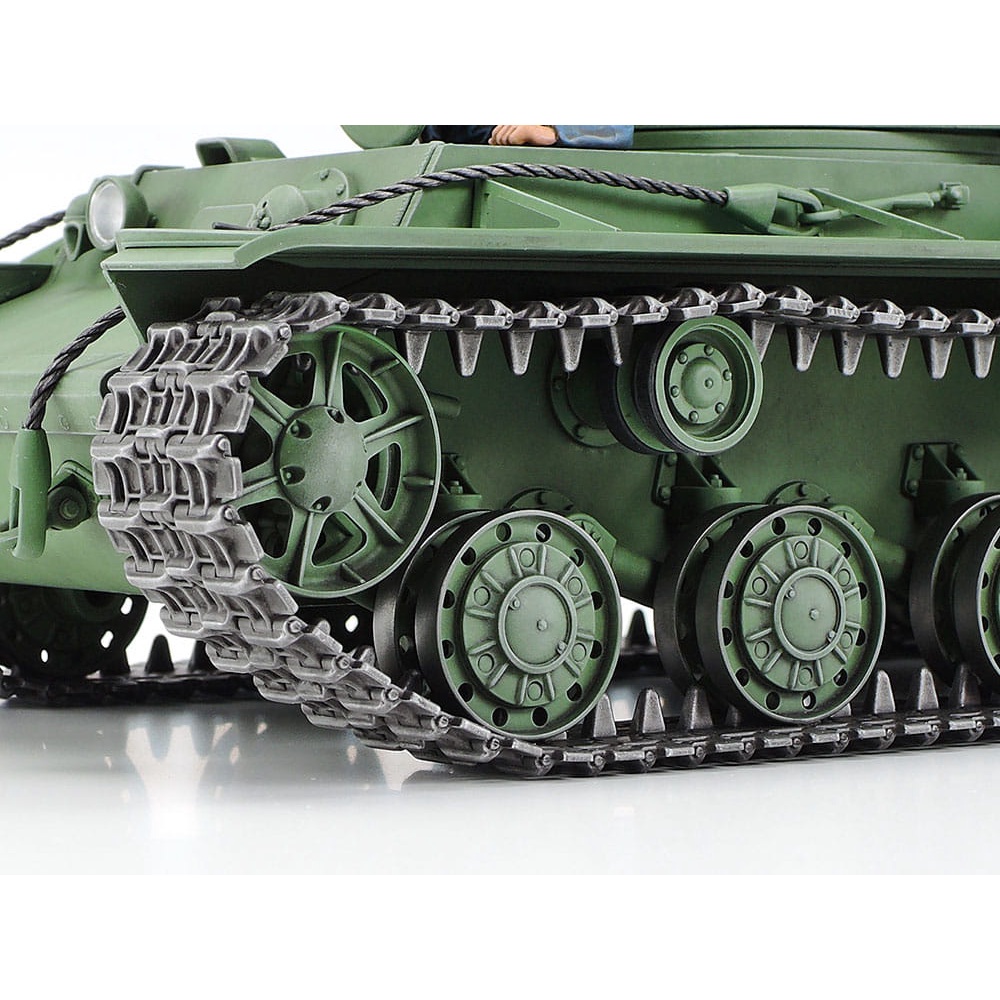 Mô hình lắp ráp xe tăng quân sự hạng nặng Liên Xô 1/35 SCALE RUSSIAN HEAVY TANK KV-2 35375 TAMIYA - mô hình sa bàn
