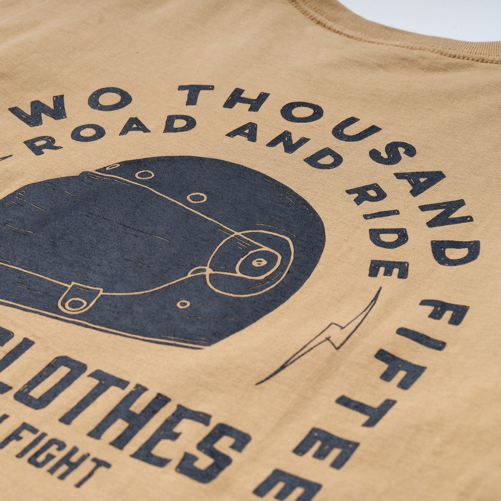 Áo Thun Gori Oldskull - Helmet - Tan | BigBuy360 - bigbuy360.vn