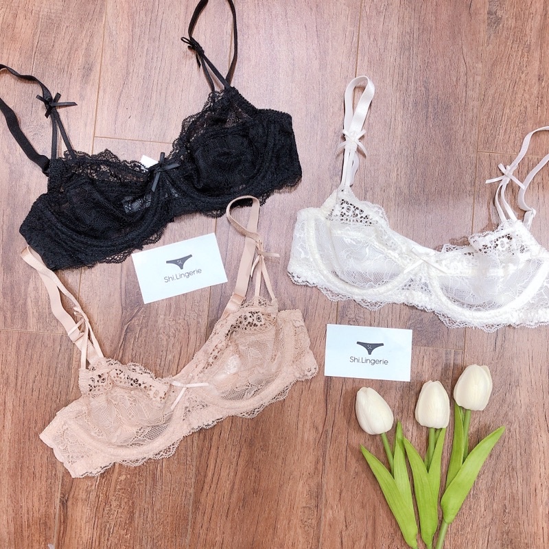 Bộ áo ngực bra có gọng không mút