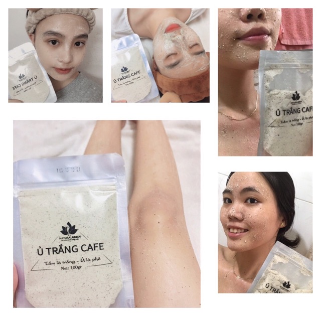 (100gr) Combo 1 gói ủ cafe chính hãng,dùng cho face và body | BigBuy360 - bigbuy360.vn