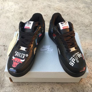 Giay Nike Air Force 1 Supreme Chicago Bulls đen Full Box Huongqm Giảm Chỉ Con 1 024 000 đ