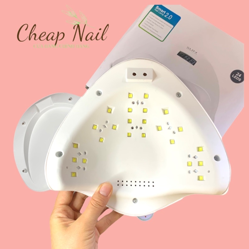 Máy hơ gel mini cao cấp sun 5 48w chính hãng, bảo hành 1 tháng
