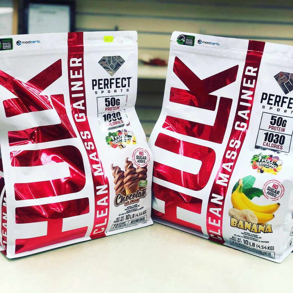 MASS GAINER SỮA TĂNG CÂN CLEAN MASS GAINER HULK 10KG ,TĂNG CÂN CHO NGƯỜI GẦN,THAY BỮA PHỤ - HÀNG HÃNG