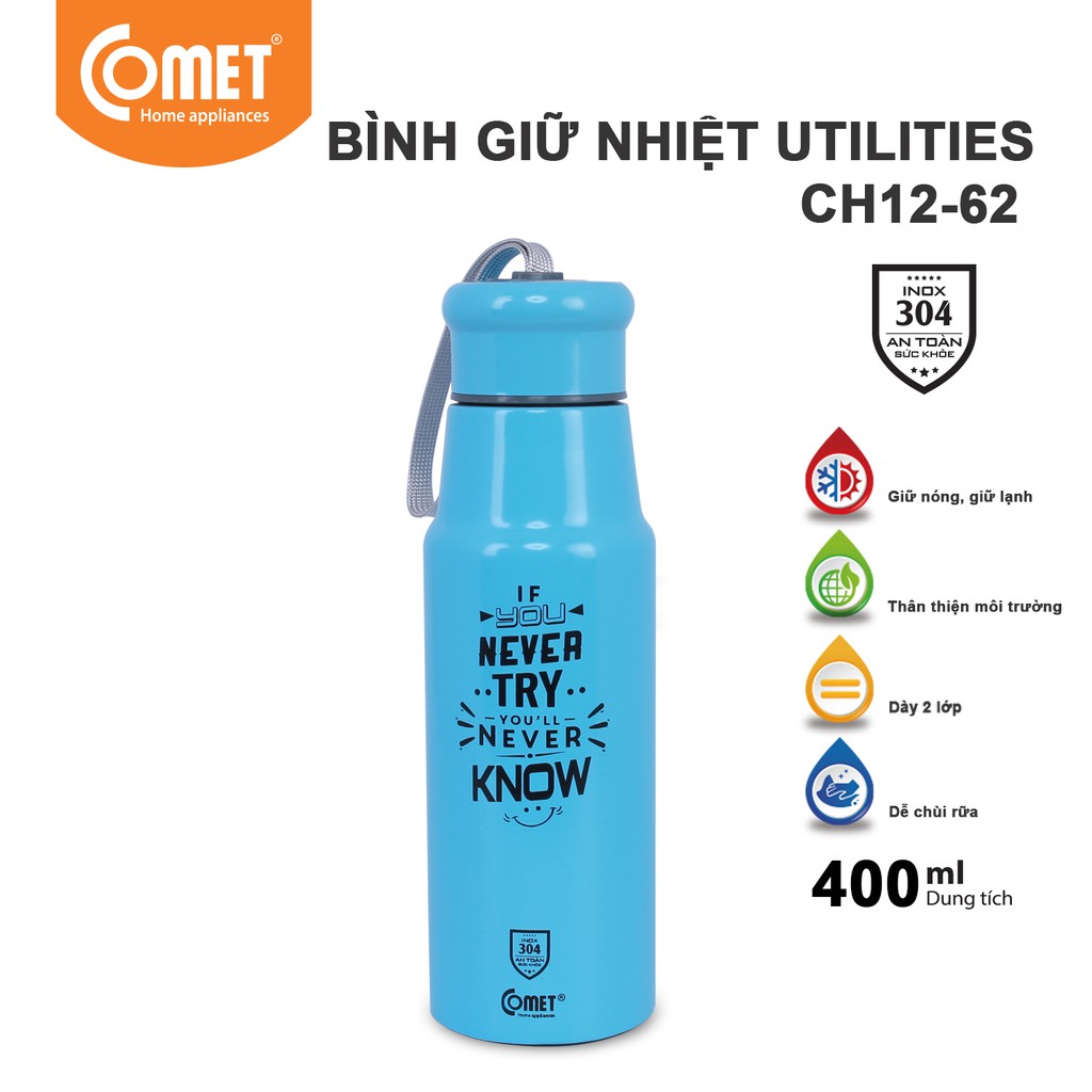 Bình giữ nhiệt 400ml COMET - CH12-62