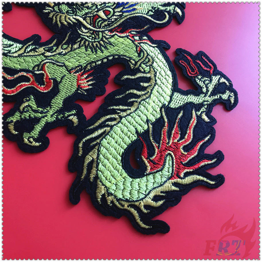 1 Miếng vá quần áo hình rồng phong cách Trung Hoa
