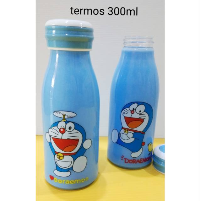 Doraemon Bình Nước Giữ Nhiệt 300ml Hình Doremon Xinh Xắn Thermos