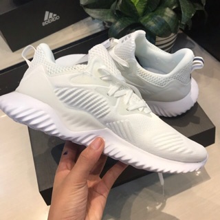 Giày alpha bouce trắng nam nữ