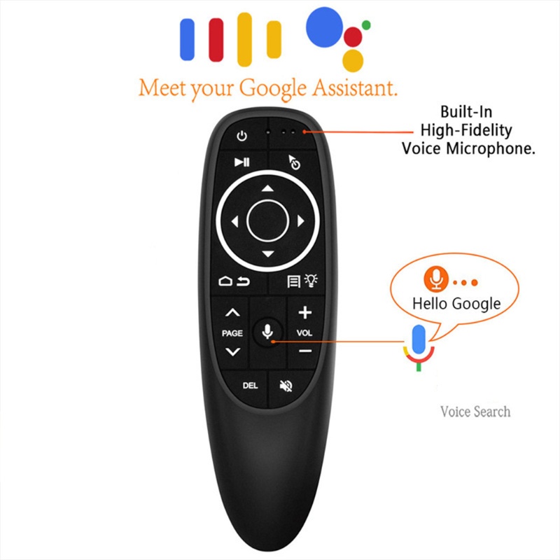Điều khiển chuột bay Alli 2.4GHz G10s G10s Pro cho Android TV Box Max Plus PC