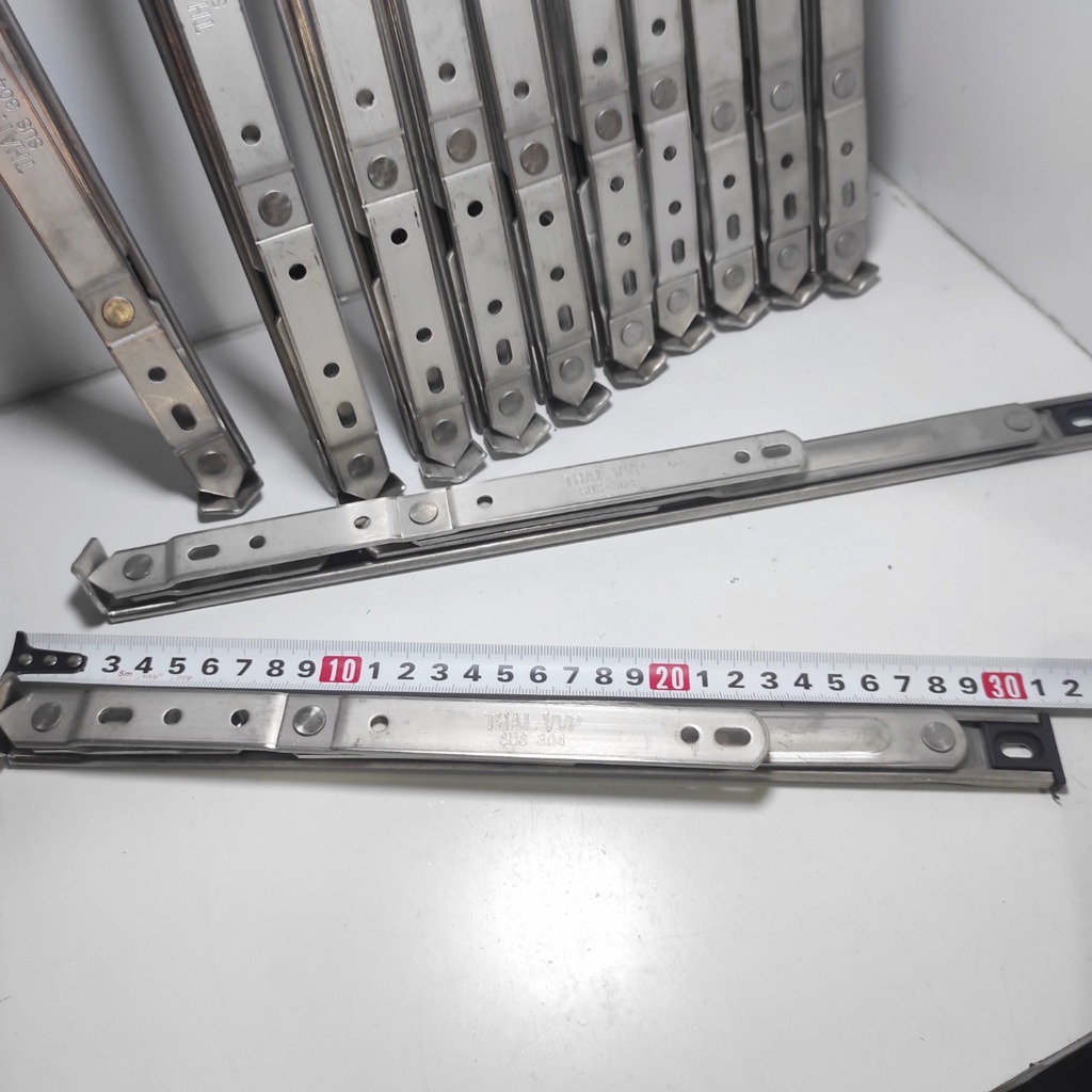 Bản lề Chữ A nhôm Xinfa bản 23mm thanh dày 2li2 - Bản lề Chữ A