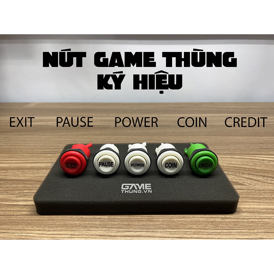 Nút Game Ký Hiệu | Linh Kiện Máy Game Thùng