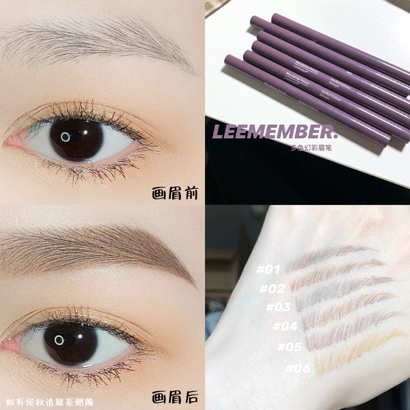 (Hàng Mới Về) Bút Kẻ Lông Mày Hai Đầu Chống Thấm Nước Chất Lượng Cao