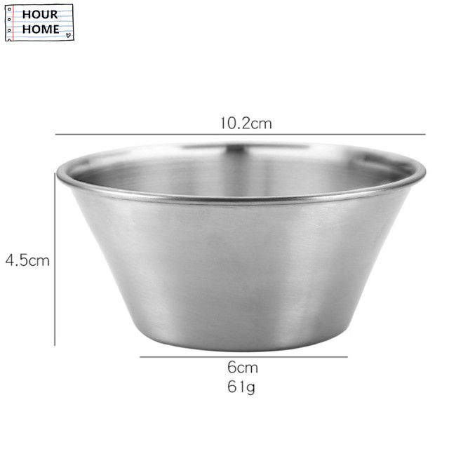 Chén Đựng Nước Chấm Bằng Thép Không Gỉ