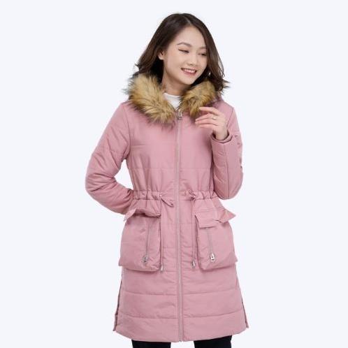 Áo khoác lông vũ Yody nữ dáng dài cõ mũ, áo khoác nữ cao cấp PHN4008 New ^^ ⬆️⬆️ | BigBuy360 - bigbuy360.vn