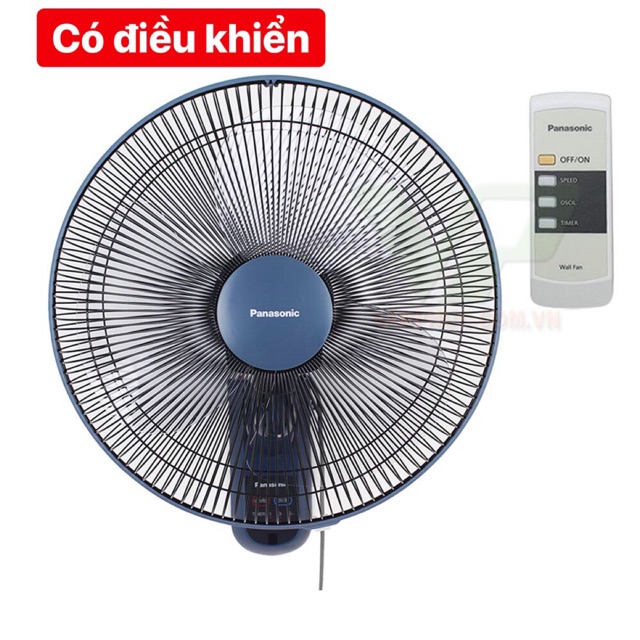 Quạt treo tường Panasonic có khiển