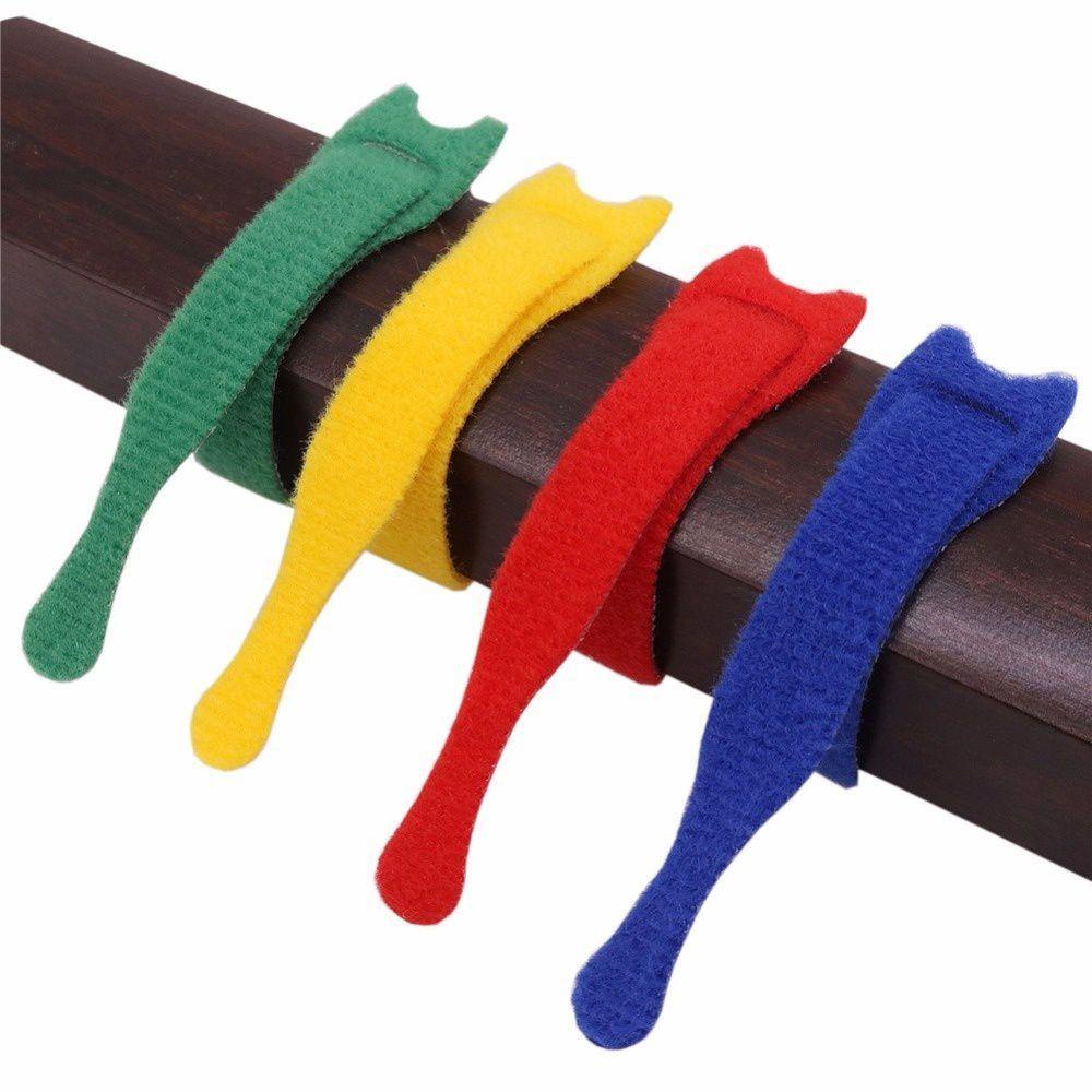 Set 16 Dây Nylon Buộc Dây Cáp Máy Tính 205 * 12mm