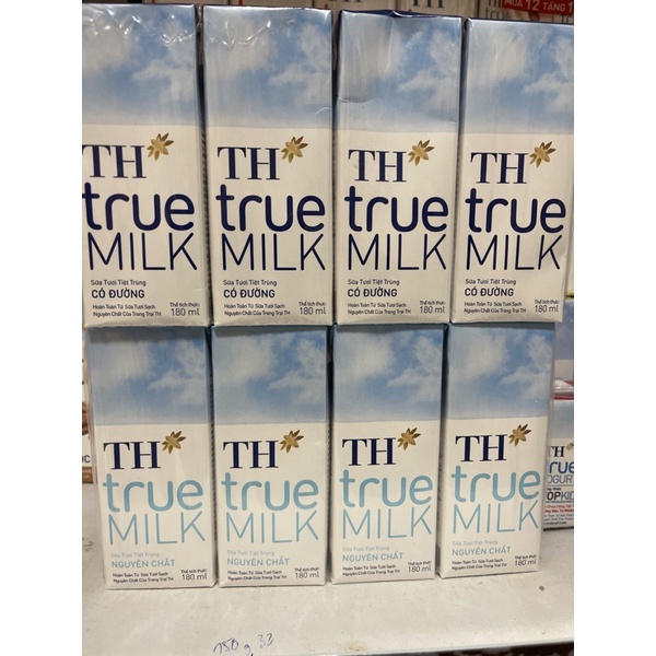 Sữa TH true milk 180ml