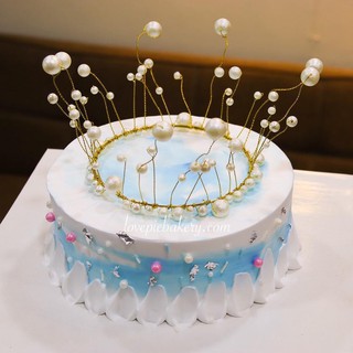 Vương miện trang trí bánh kem