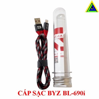 Dây cáp sạc nhanh 2.4 BYZ BL-690i chân iPhone