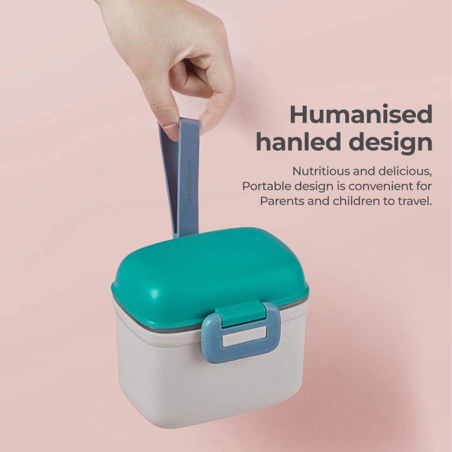 BC Babycare Hộp đựng sữa bột  sức chứa lớn bảo quản đóng kín có muỗng đong tiện lợi dành cho em bé