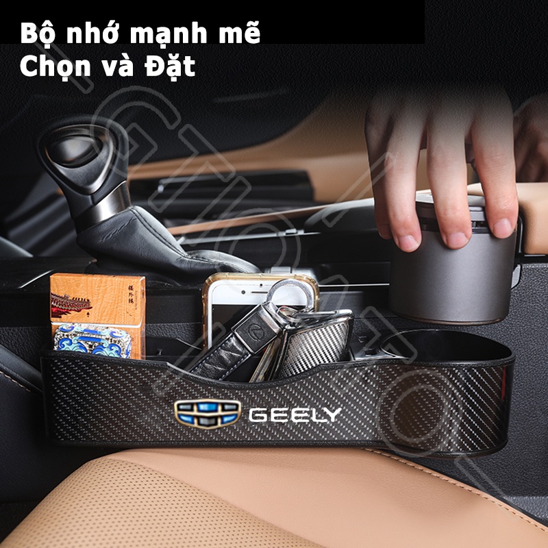 GTIOATO Khay Để Đồ Khe Ghế Ô Tô Khay ĐựNg Đồ Ô Tô Khay Đựng Đồ Khe Ghế Ô Tô Sợi Carbon Khay Đựng Đồ Đa Năng Cắm Khe Ghế Xe Đồ Đa Năng Cắm Khe Ghế Ô Tô Trang Trí NộI ThấT Ô Tô Cho Geely Okavango Coolray Emgrand Azkarra
