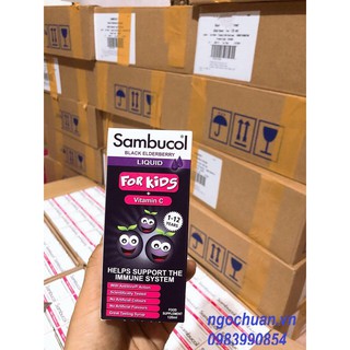 Sambucol – Siro giúp tăng sức đề kháng cho trẻ từ 1 – 12 tuổi _ ngochuan _ngochuan