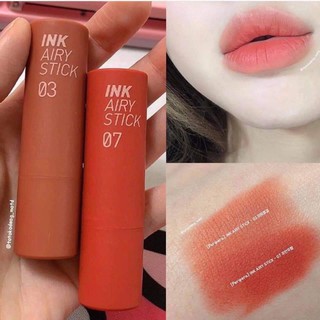 [Dạng thỏi] Son Thỏi Lì Peripera Ink The Airy Velvet Stick