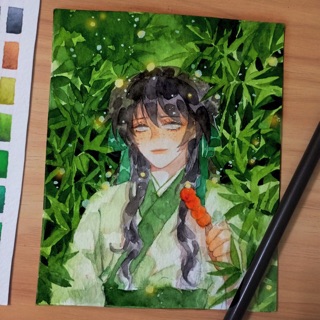 Cọ Thân Gỗ Tử Đàn Kiêm Hào