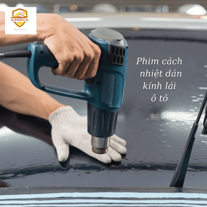 Phim cách nhiệt ô tô Kính Lái - Phim cách nhiệt 3M