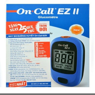 que thử đường huyết on call