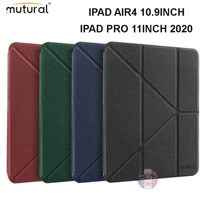 [Mã ELMS5 giảm 7% đơn 300K] Bao da chống sốc Mutural Case Ipad Air 4 10.9inch / Pro 11inch 2020