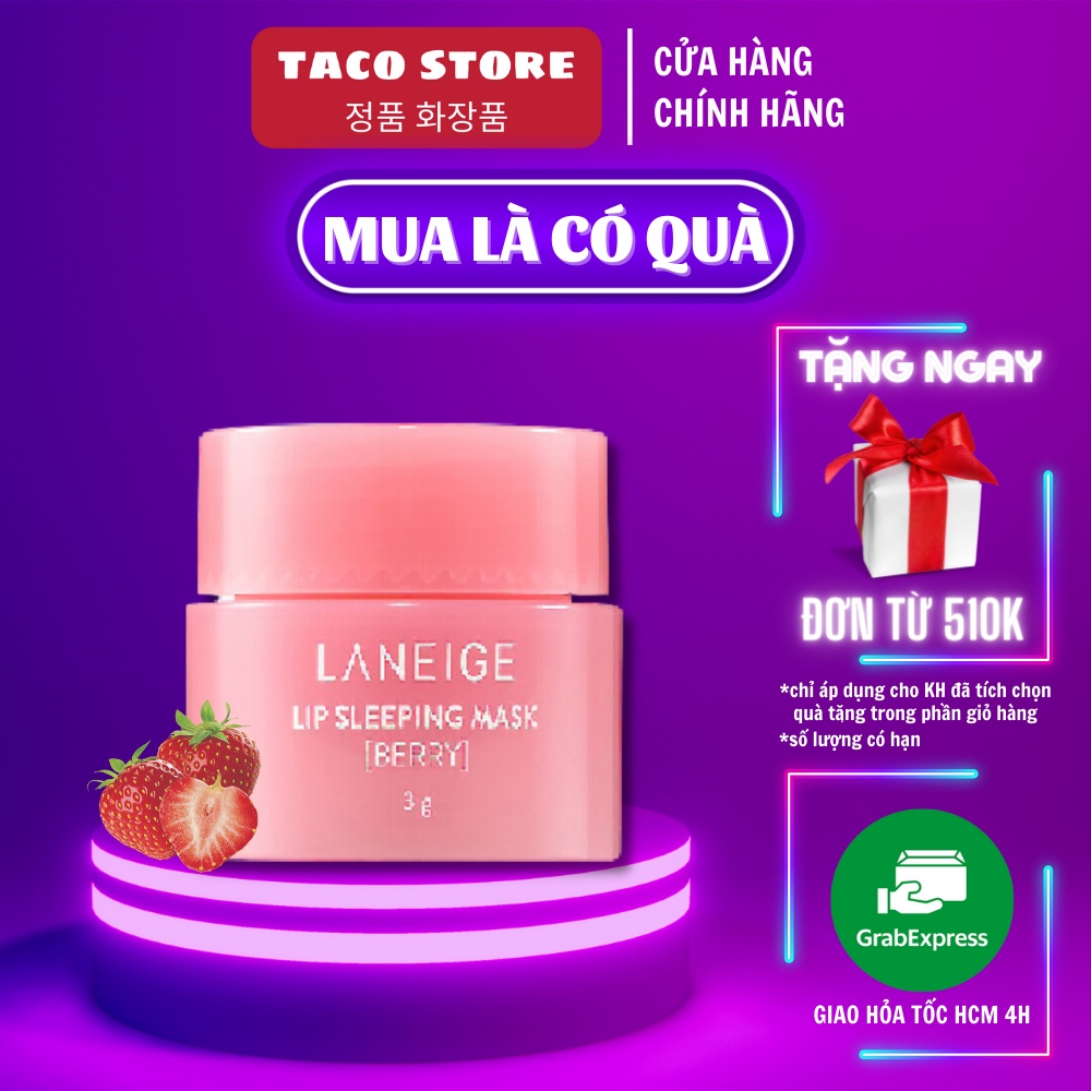 Mặt Nạ Ngủ Môi Laneige Lip Sleeping Mask 3gr
