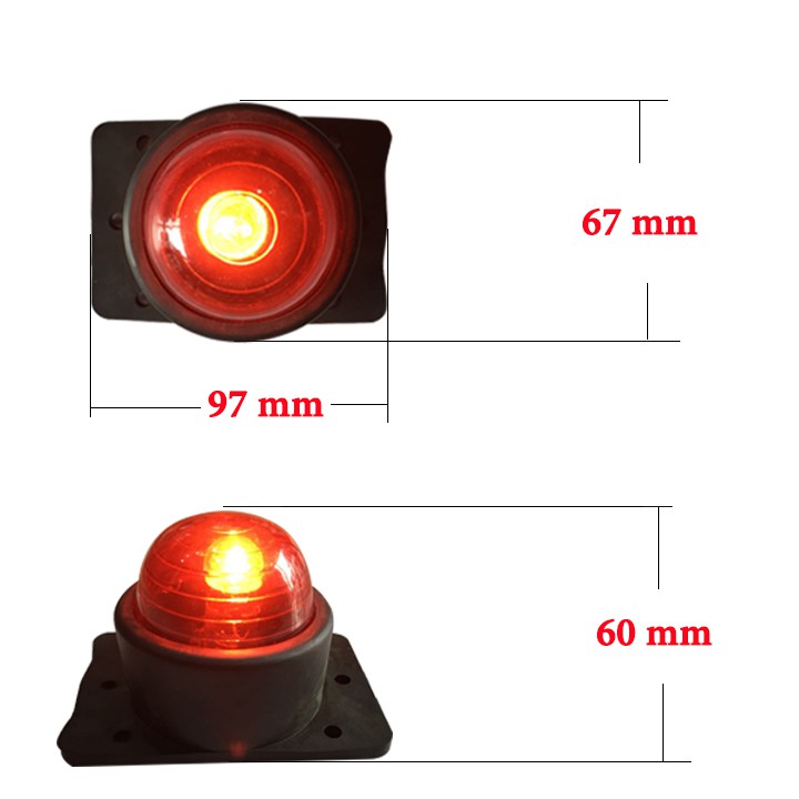 Đèn Led Lắp Trên Nóc Xe Tải 24V