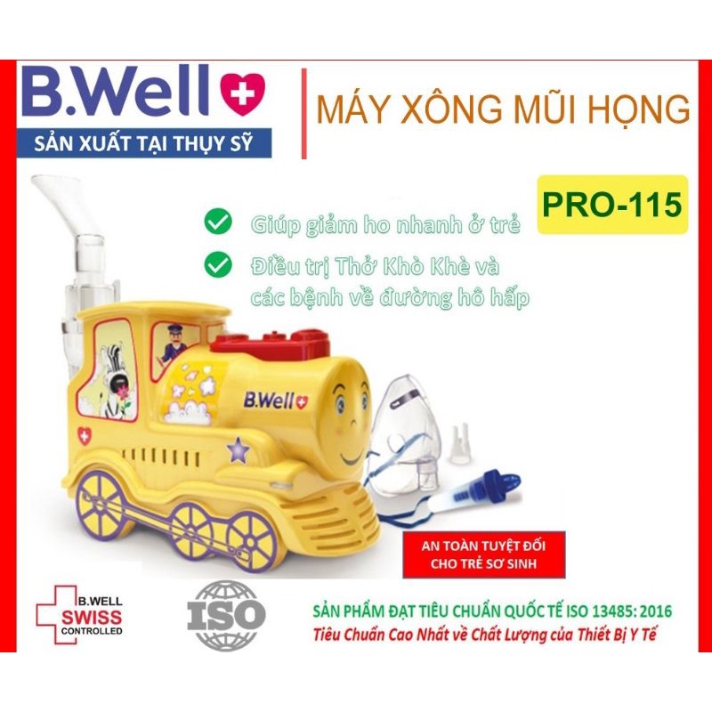 Máy xông mũi họng BWell-  B.Well PRO-115.