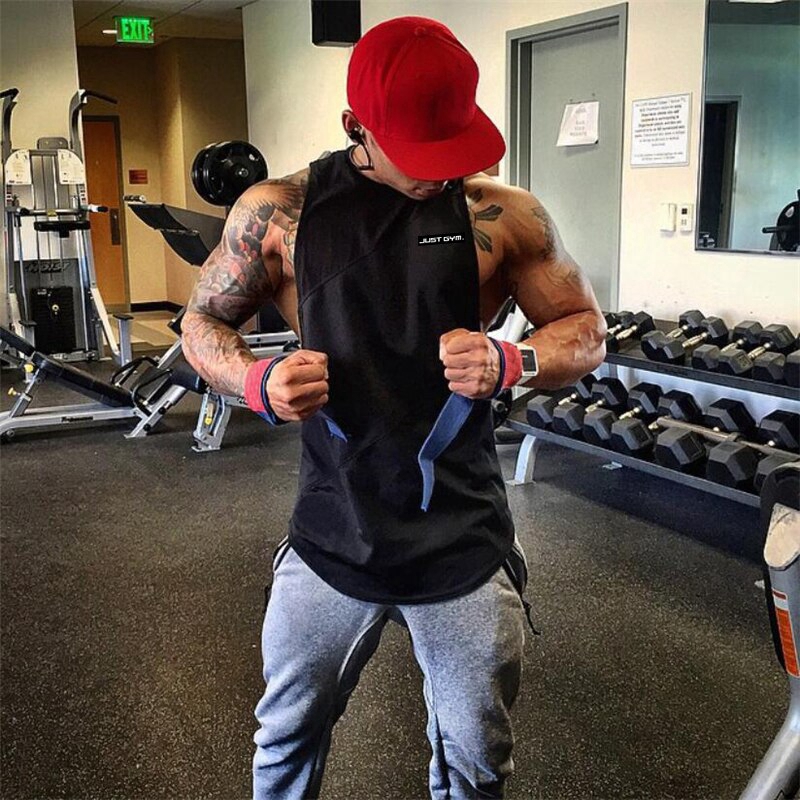 Áo Thun Ba Lỗ Nam In Chữ Thời Trang Thể Thao