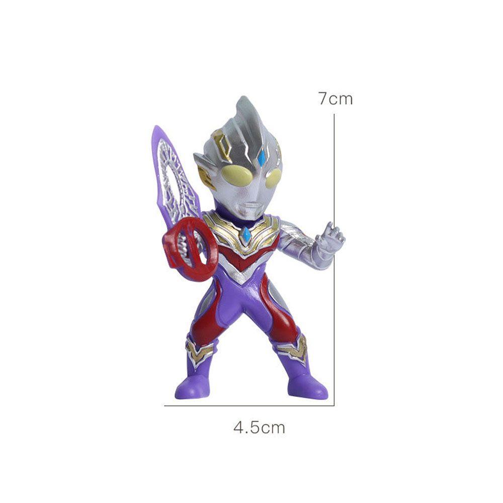 Bộ 4 Mô Hình Nhân Vật Ultraman Trang Trí Đáng Yêu