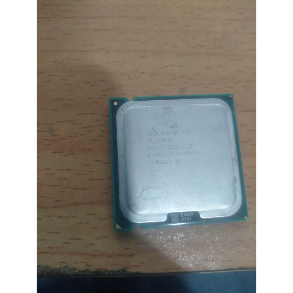 CPU Intel Celeron 420 (Hàng cổ cho ai thích sưu tầm, Còn dùng được)