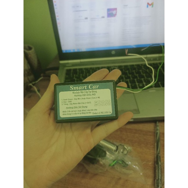 Module mở cốp xe ô tô