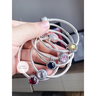 Vòng charm pan s925 ale-set 1 charm da phong thuy