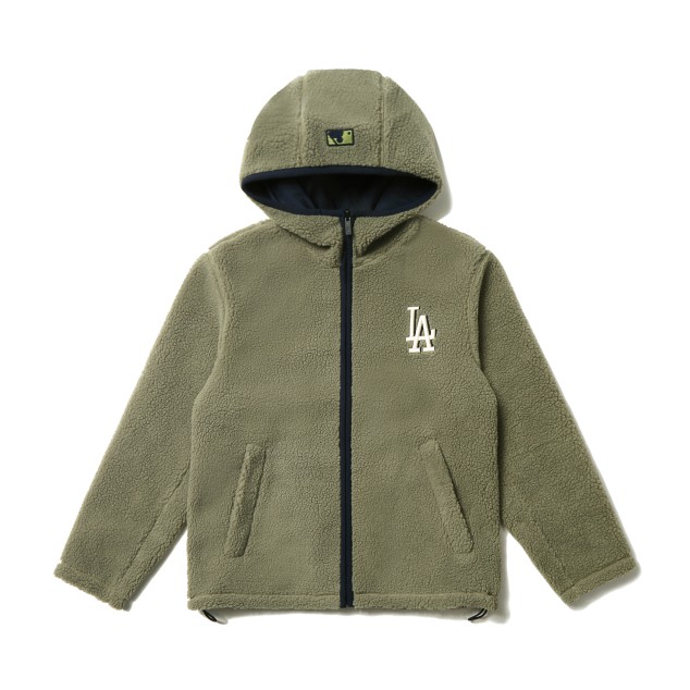 Áo khoác lông cừu MLB REVERSIBLE WOOL FLEECE JACKET 31JPF2061-07K chính hãng