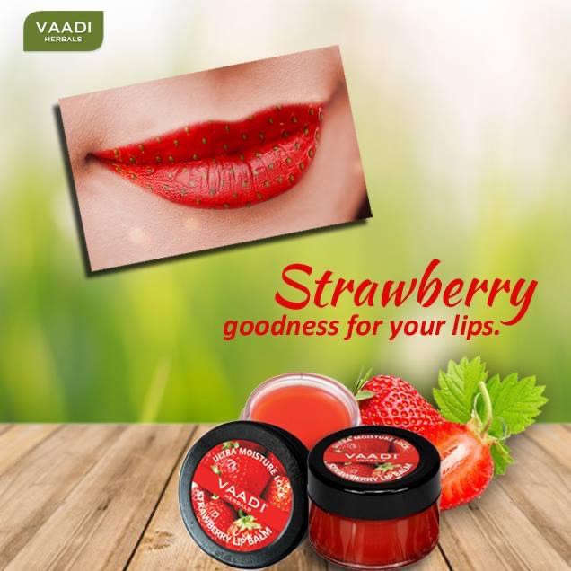 Son Dưỡng Môi Vaadi chiết xuất Dâu Tây