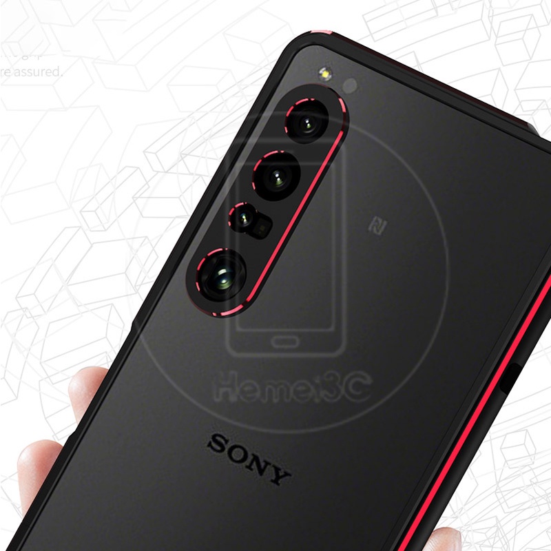 Miếng Dán Bảo Vệ Ống Kính Máy Ảnh Bằng Hợp Kim Nhôm Cho Sony Xperia 1 Mark IV