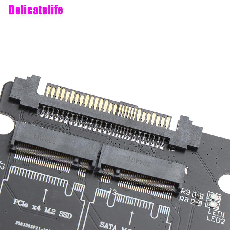 Thẻ chuyển đổi Sata M.2 Ssd sang 2.5 "Sata Nvme M.2 Ngff Ssd sang Sff-8639 chất lượng cao