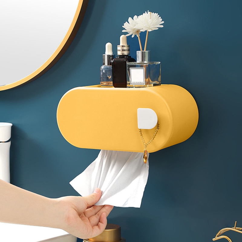 Giá Đỡ Cuộn Khăn Giấy Chống Thấm Nước Siêu Bền Tiện Dụng Cho Phòng Khách