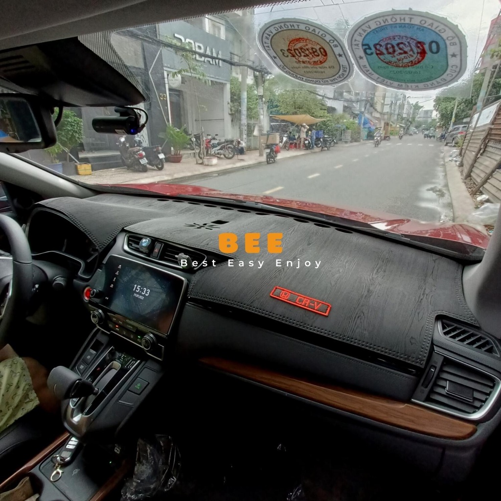 Thảm taplo ô tô HONDA CITY CRV HRV ACCORD CIVIC chất liệu cao cấp chống nóng chống trầy xước bảo vệ taplo hiệu quả BEE